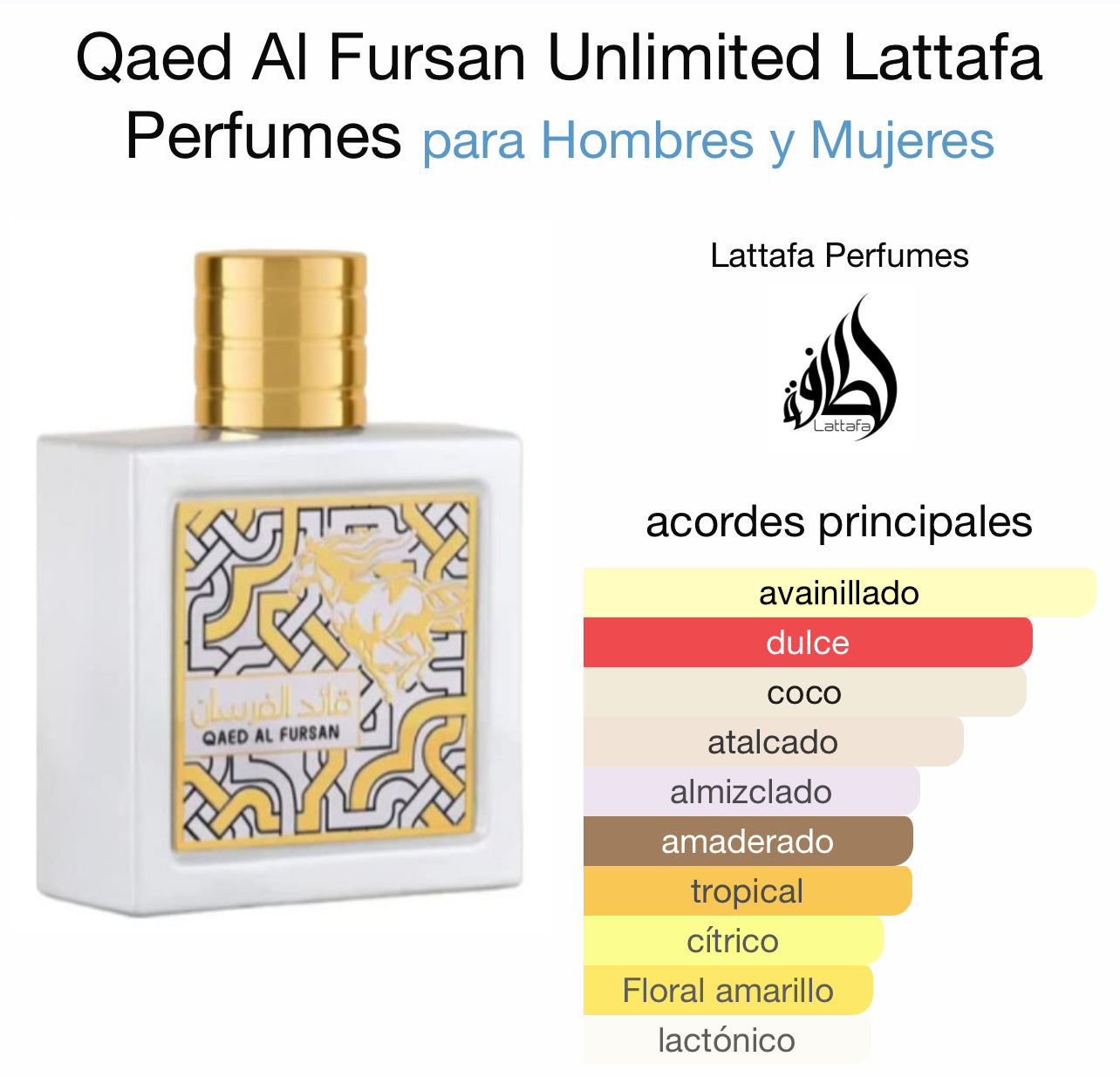 Qaed Al Fursan Lattafa 100 ml