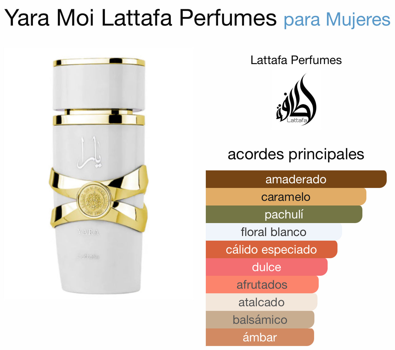 Yara Moi Blanco 100 ml - Lattafa