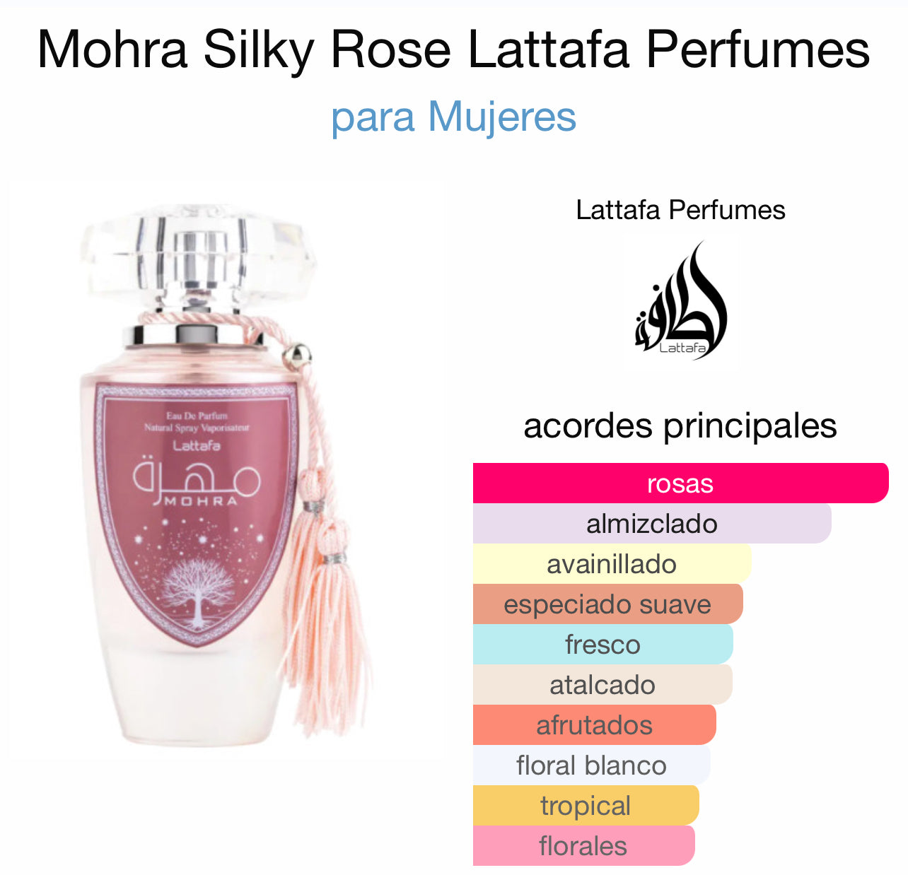 Mohra Silky Rose 100 ml