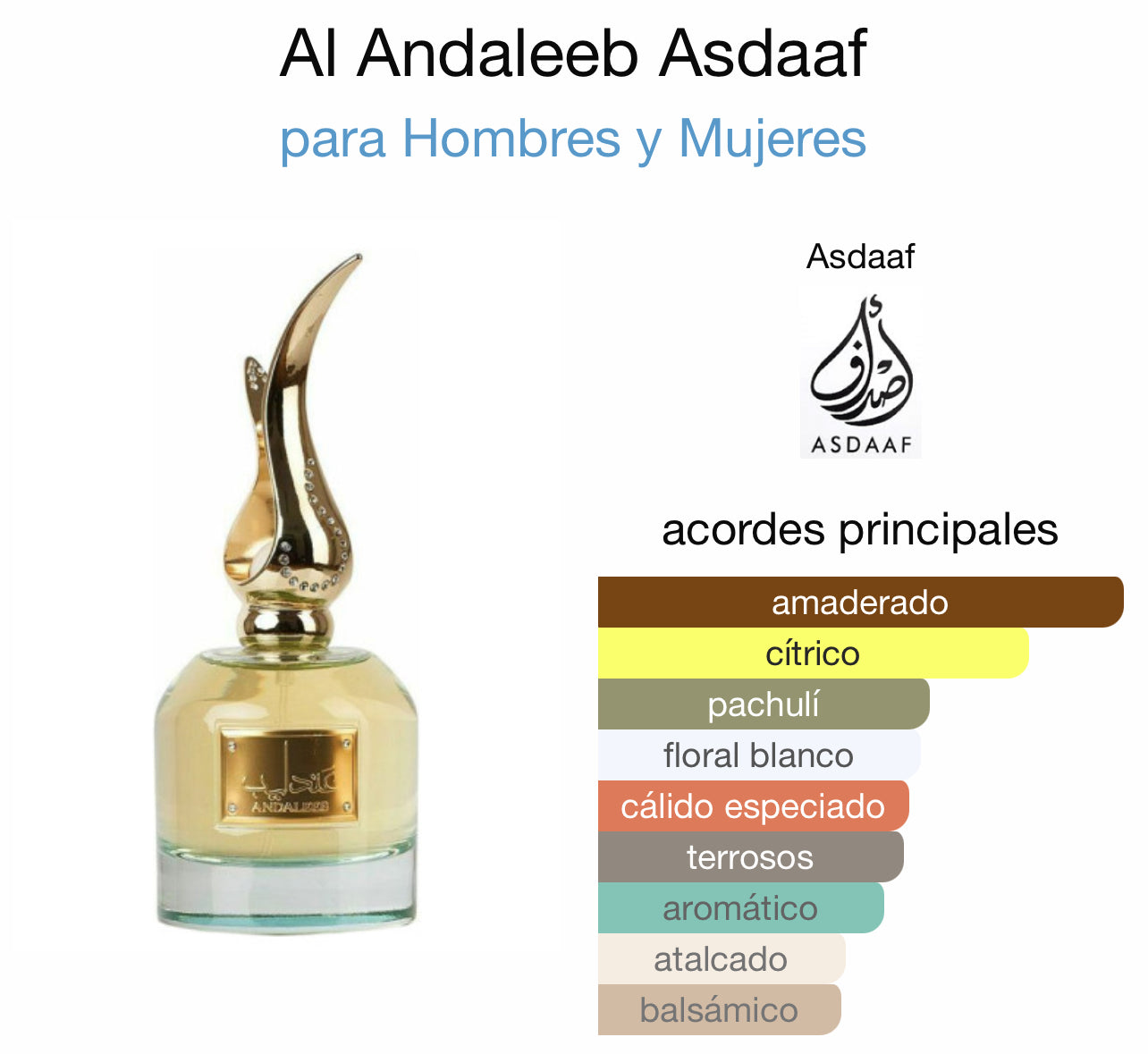 Andaleeb Asdaaf Lattafa 100 ml