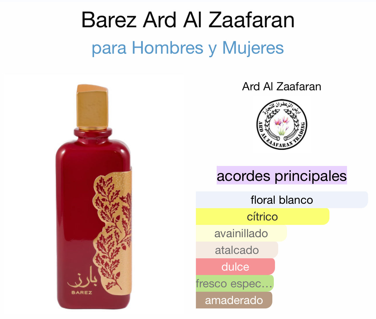 Lattafa barez 100 ml