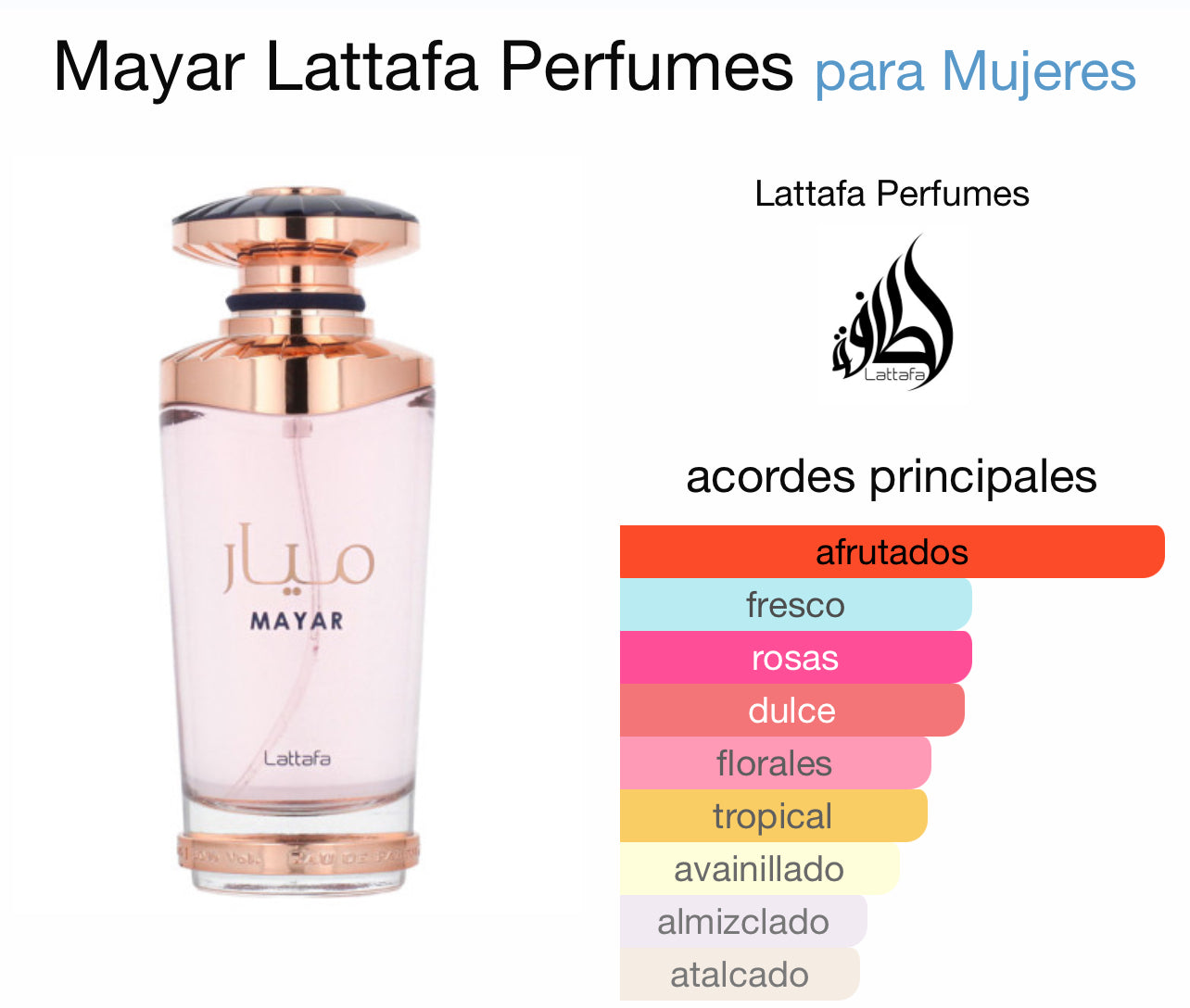 Mayar Lattafa 100 ml - Eau de parfum - perfumes Lattafa