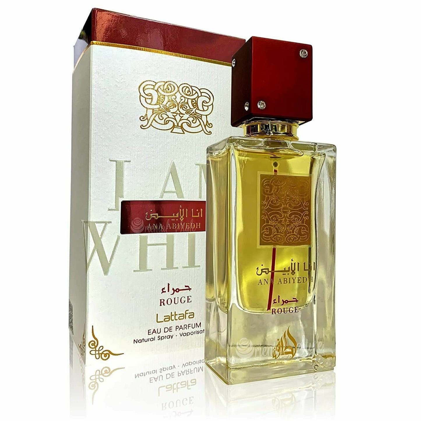 Ana Abiyedh Rouge Lattafa  60 ml - I am white - LATTAFA